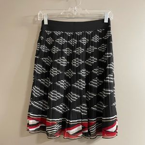 WHBM Pleated Chiffon Skirt  - Size 4
